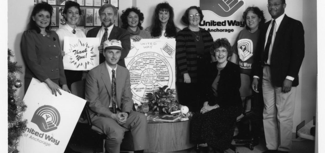 United Way Staff in the 1980s